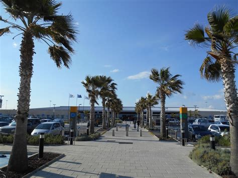 paphos airport car parking.